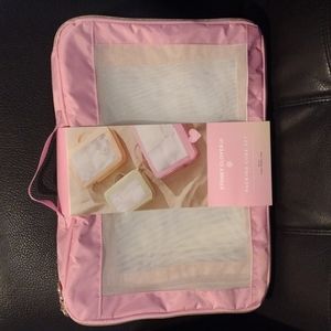 Stony Clover Ln x Target packing cubes pink orange yellow